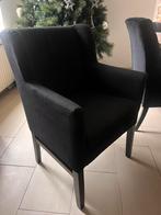 Eetkamerstoelen, Huis en Inrichting, Stoelen, Ophalen, Gebruikt, Zwart, Vier
