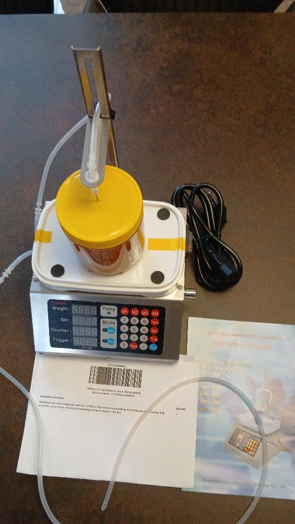 Remplisseur de liquide rapide 5 à 1000g neuve !!., Articles professionnels, Horeca | Food, Autres types, Enlèvement ou Envoi