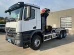 Mercedes Arocs 2640 - 2016 - Automaat - Laadkraan & CS, Auto's, Vrachtwagens, Automaat, Euro 6, Wit, Mercedes-Benz