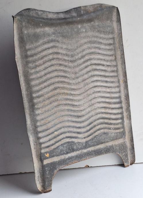 Très ancienne planche à laver galvanisée, Antiek en Kunst, Antiek | Gereedschap en Instrumenten, Ophalen of Verzenden