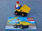 Lego Legoland 6507 - Mini dumper avec benne articulée, 1989, Enlèvement ou Envoi, Utilisé, Ensemble complet, Lego