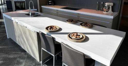 Keukenwerkblad eiland. Hi-Macs Solid Surface., Huis en Inrichting, Keuken | Keukenelementen, Nieuw, 200 cm of meer, 50 tot 100 cm