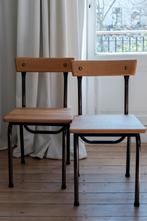 Paar schoolstoelen, Ophalen, Gebruikt