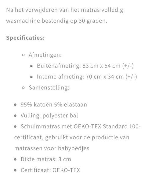Babynestje, Kinderen en Baby's, Kinderkamer | Overige Meubels, Ophalen