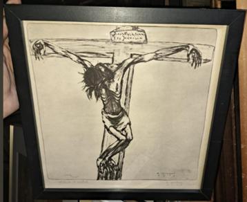 lithographie epreuve d artiste signe albert servaes beschikbaar voor biedingen