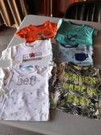 6 t shirts - maat 62 - jongenskleding, Kinderen en Baby's, Babykleding | Maat 62, Gebruikt, Ophalen of Verzenden