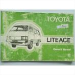 Toyota Lite Ace Instructieboekje 1979 #1 Engels, Enlèvement ou Envoi