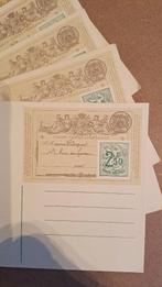 Oude gele briefkaarten 2,50 fr, Postzegels en Munten, Ophalen of Verzenden