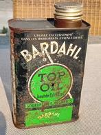 Vintage olieblik BARDAHL Top Oil, Verzamelen, Ophalen of Verzenden, Gebruikt