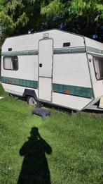 Charmante retro caravan - merk Chateau, Caravans en Kamperen, Caravans, Chateau, Omvormbare zithoek, Treinzit, Tot en met 3