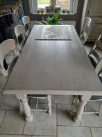 , belle table à manger avec 6 chaises, Comme neuf, Enlèvement ou Envoi