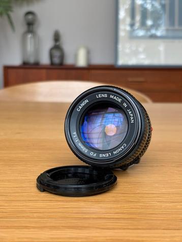 Canon 50mm f/1.4 FD lens objectif photo beschikbaar voor biedingen