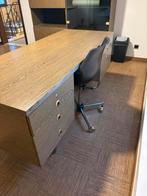 Bureau + bureaustoel + kast, Enlèvement, Utilisé, Bureau