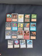 Oude en zeldzame Franse en Italiaanse MTG kaarten, Ophalen of Verzenden, Gebruikt, Meerdere kaarten