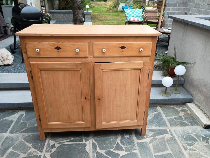 Authentieke kast met 2 lades, Huis en Inrichting, Kasten | Schoenenkasten, Ophalen