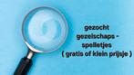 Gezocht gezelschapsspellen en puzzels, Hobby en Vrije tijd, Ophalen, Zo goed als nieuw