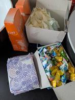 Serviettes hygiéniques et tampons à donner, Enlèvement