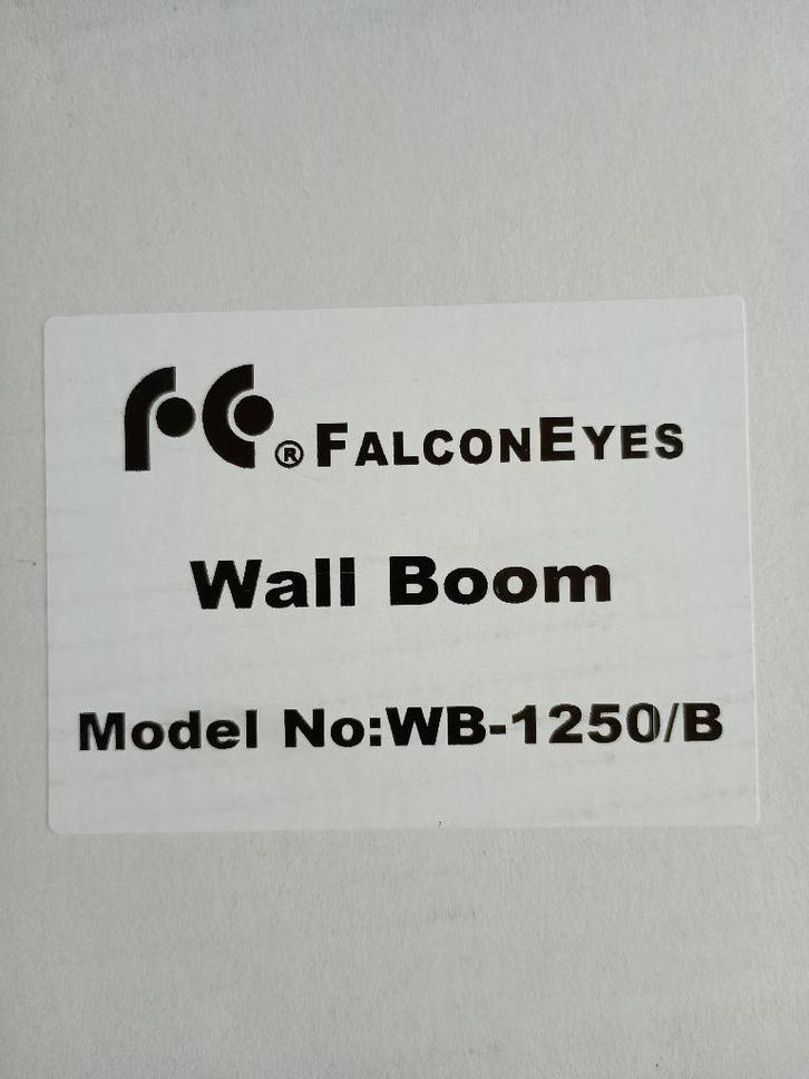Falcon Eyes muur boom WB-1250, Audio, Tv en Foto, Fotografie | Fotostudio en Toebehoren, Nieuw, Statief of Scherm, Ophalen