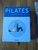 doos met 50 pilateskaarten + pilatesband, Boeken, Ophalen of Verzenden, Zo goed als nieuw, Overige sporten