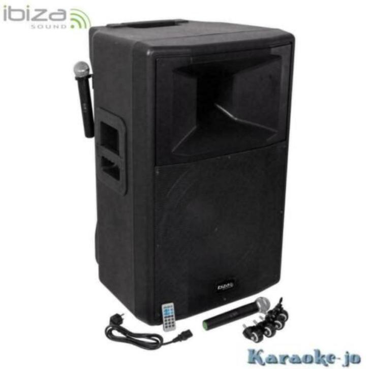 IBIZA RX18A-BT Mobiel Geluid-systeem 18 inch 1000 Watt, Audio, Tv en Foto, Luidsprekerboxen, Nieuw, Overige typen, Ophalen of Verzenden