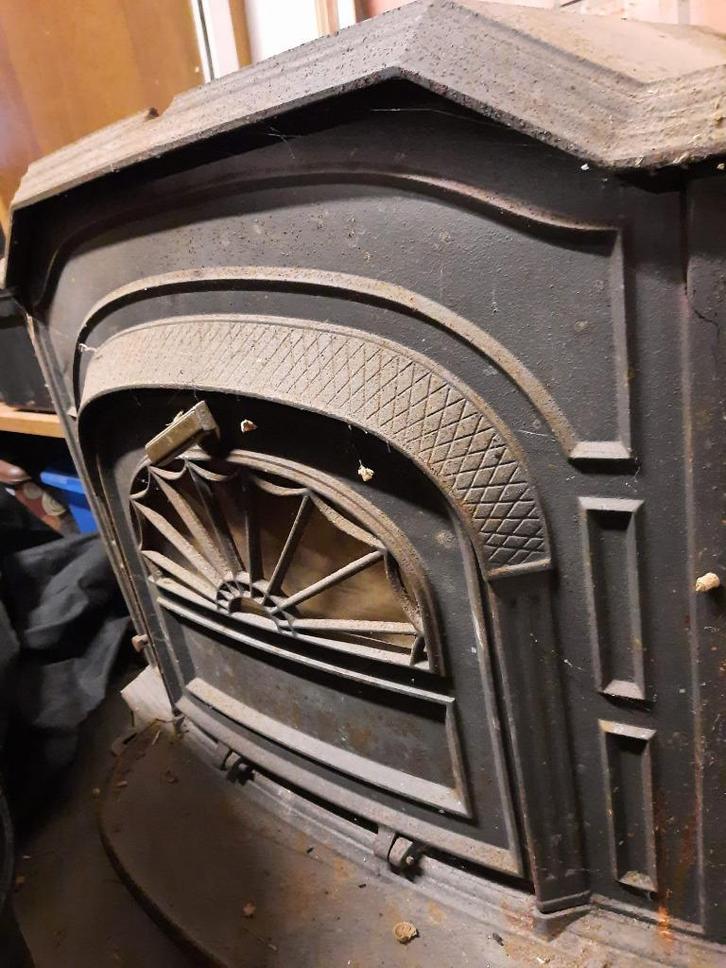 Houtkachel Vermont Castings type Resolute, Huis en Inrichting, Haarden, Gebruikt, Houthaard, Ophalen