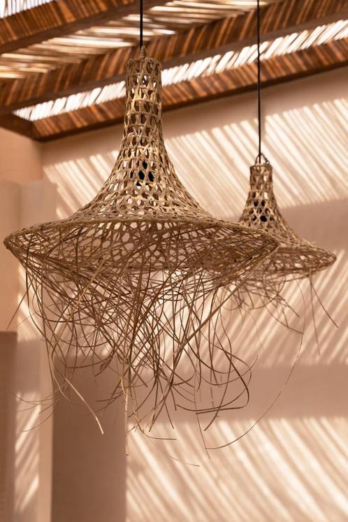 De Mykonos Hanglamp - Naturel - M, Maison & Meubles, Lampes | Suspensions, Neuf, Envoi