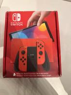 Nintendo Switch Mario Red Edition, Games en Spelcomputers, Met games, Zo goed als nieuw, Met 1 controller, Switch OLED
