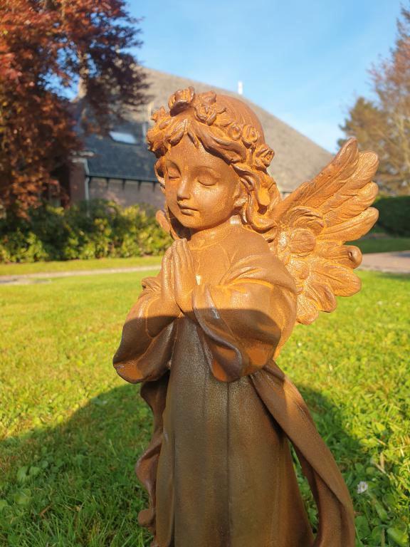 gietijzeren engel sophie, Tuin en Terras, Tuinbeelden, Nieuw, Ophalen of Verzenden