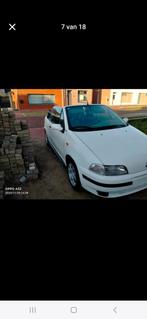 Fiat punto cabrio, Auto's, 4 zetels, Stof, Zwart, Cabriolet