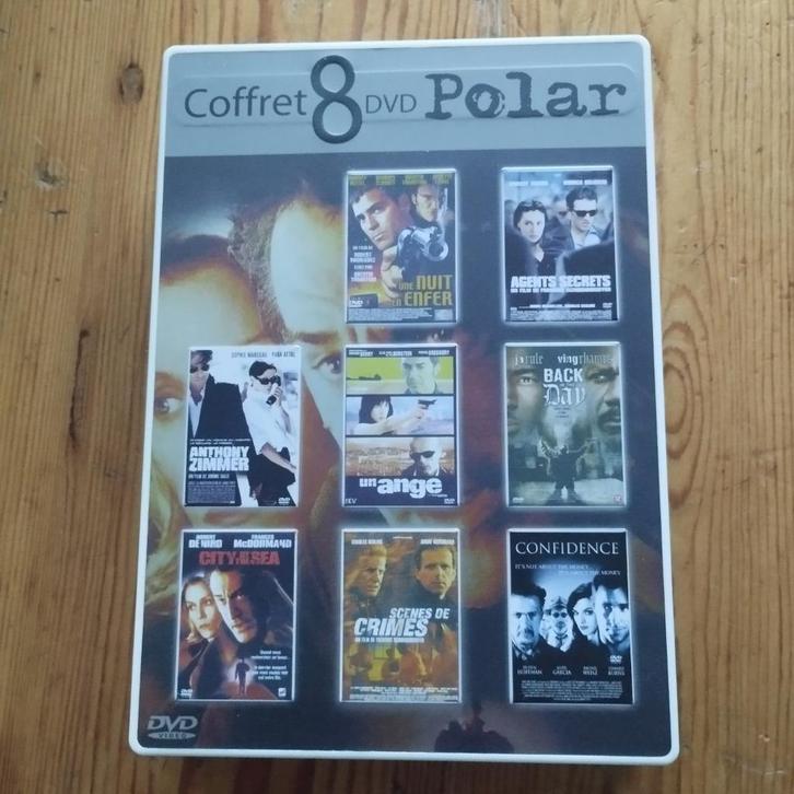 Coffret 8 DVD Films policiers "Polar", Cd's en Dvd's, Dvd's | Thrillers en Misdaad, Zo goed als nieuw, Maffia en Misdaad, Boxset
