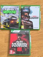 Xbox series x NFS unbound - grid legends - modern Warfare 3, Enlèvement ou Envoi