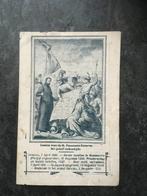 gebedsprent heiligverklaring H. Franciscus-Xaverius, Ophalen of Verzenden