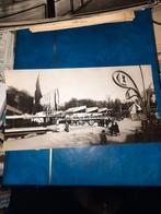 PK Expo 58 Brussel paviljoen Zwitserland 22/12 cm real photo, Verzamelen, Ophalen of Verzenden, 1940 tot 1960, Ongelopen, Brussel (Gewest)