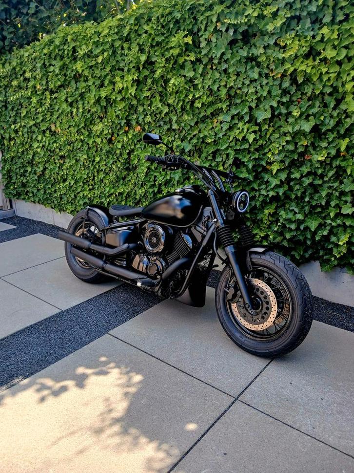 Yamaha XVS 1100 Dragstar – Full Black Satin – Custom Unique, Motoren, Motoren | Yamaha, Particulier, meer dan 35 kW, 2 cilinders