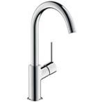 2x Hansgrohe Talis S2 wastafelmengkraan, Ophalen, Chroom