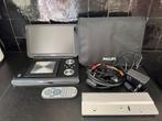 Philips PET1002 draagbare dvd speler met tas en toebehoren, Audio, Tv en Foto, DVD spelers, Philips, Draagbaar, Zo goed als nieuw