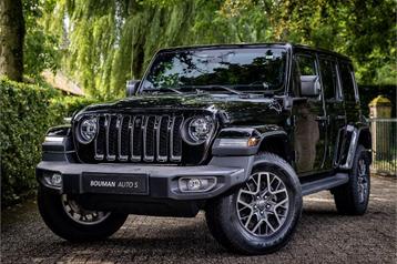 Jeep Wrangler Unlimited 4xe 380 80th Anniversary Adaptive Cr beschikbaar voor biedingen