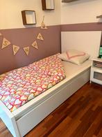 Malm bed van Ikea, Maison & Meubles, Chambre à coucher | Lits, 90 cm, Enlèvement, 200 cm, Une personne