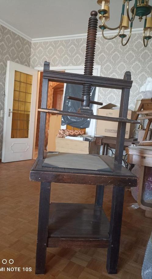 Presse en bois, Antiek en Kunst, Antiek | Gereedschap en Instrumenten, Ophalen