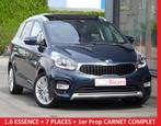 Kia Carens 1.6i World Edition ISG ROOF PANO NAVI CAM AIRCOND, Auto's, Kia, Euro 6, Electronic Stability Program (ESP), Blauw, 7 zetels