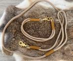 kwaliteitsvolle leiband+halsband NIEUW, Verzenden, Nieuw, Hondenriem