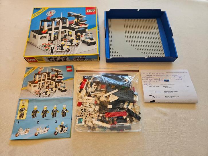 LEGO Classic Town 6386 Police Command Base MET DOOS, Kinderen en Baby's, Speelgoed | Duplo en Lego, Zo goed als nieuw, Lego, Complete set