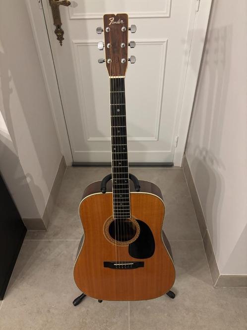 Fender F-95 acoustic guitar, Muziek en Instrumenten, Snaarinstrumenten | Gitaren | Akoestisch, Gebruikt, Western- of Steelstringgitaar