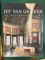 kunstboek jef van grieken de getekende stilte - gesigneerd, Ophalen of Verzenden