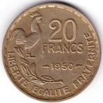 Frankrijk 20 francs, 1950 'G.GUIRAUD', Frankrijk, Ophalen of Verzenden, Losse munt