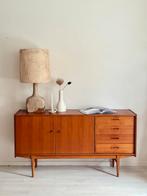 Vintage Deens dressoir / sideboard 1960 teak, Huis en Inrichting, Ophalen, Teakhout, Zo goed als nieuw, 25 tot 50 cm