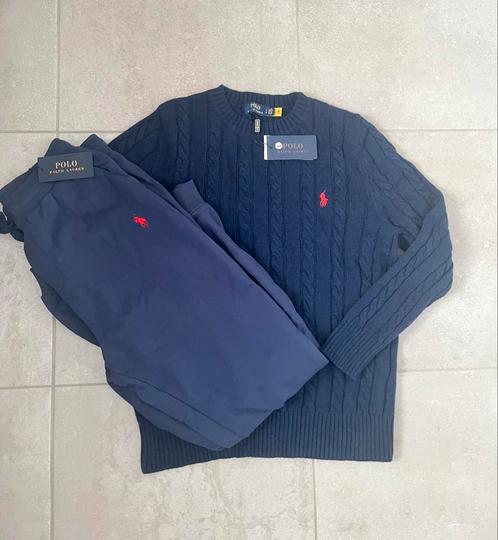 Polo Ralph Lauren trainingspak -Navy blauw - Nieuw met label, Kleding | Heren, Truien en Vesten, Nieuw, Maat 52/54 (L), Blauw