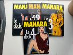 LE DECLIC MANARA TOMES 1 à 4 SERIE COMPLETE TBE EO/REED, Complete serie of reeks, Ophalen of Verzenden, Zo goed als nieuw