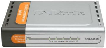 D-Link Swith 5 ports 10/100Mbps beschikbaar voor biedingen