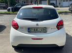 Peugeot 208 2018 1.2 APPLE CARPLAY AIRCO panoramadak, Stof, Euro 6, Wit, Bedrijf